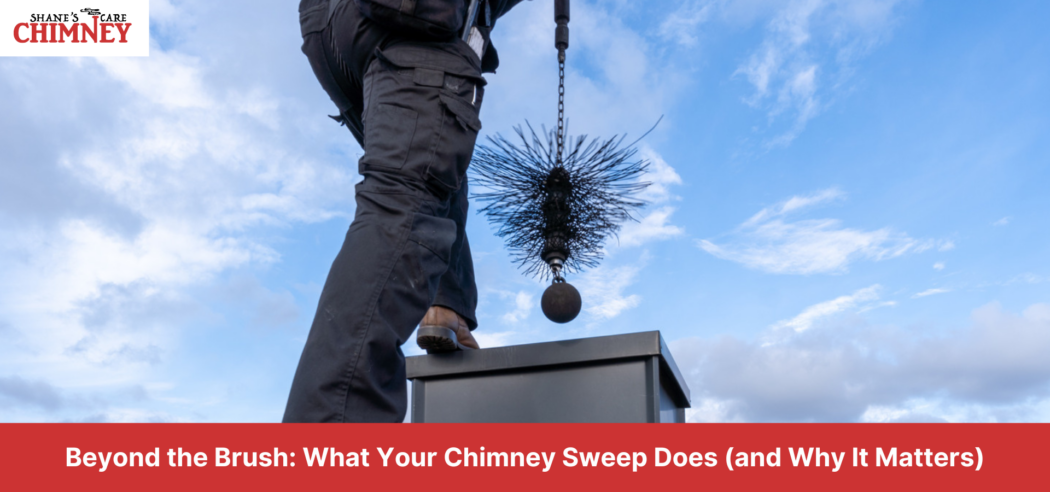 Professional chimney sweeping by Shane's Chimney Care