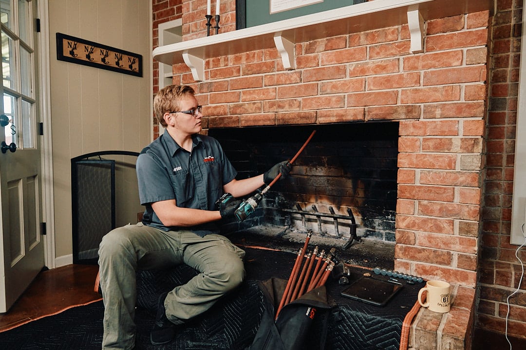 Chimney Inspection Abilene, TX by Shane's Chimney Care Technican
